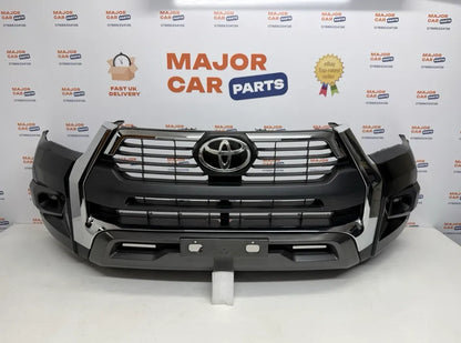 Toyota Hilux Invincible X 2021-2024 Complete Front Bumper with Grilles