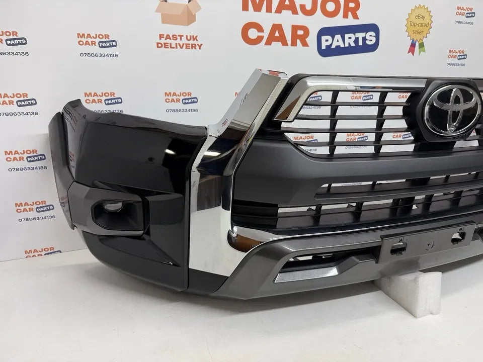 Toyota Hilux Invincible X 2021-2024 Complete Front Bumper with Grilles