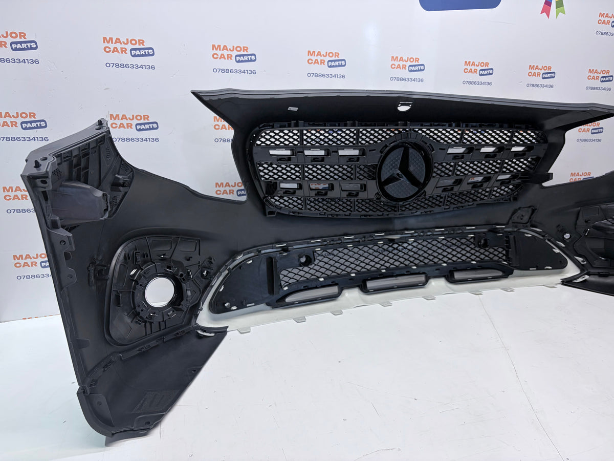 Mercedes-Benz GLA W156 X156 2017-2020 Front Bumper with Grilles / Complete