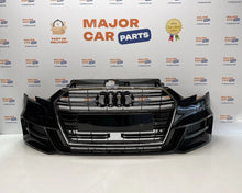 Audi A3 8V 2017-2019 Complete Front Bumper With Grilles / 8V5807065 / Black