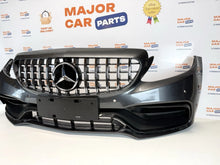 Mercedes-Benz C-Class W205 2019-2021 Front Bumper with GT Grille / C63 Look Grey