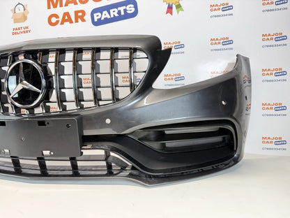 Mercedes-Benz C-Class W205 2019-2021 Front Bumper with GT Grille / C63 Look Grey