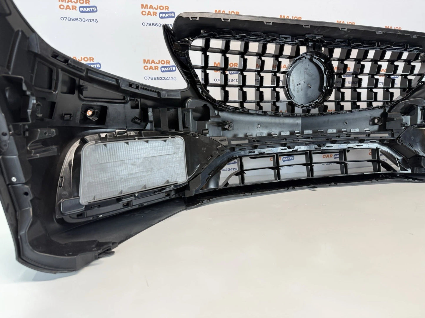 Mercedes-Benz C-Class W205 2019-2021 Front Bumper with GT Grille / C63 Look Grey