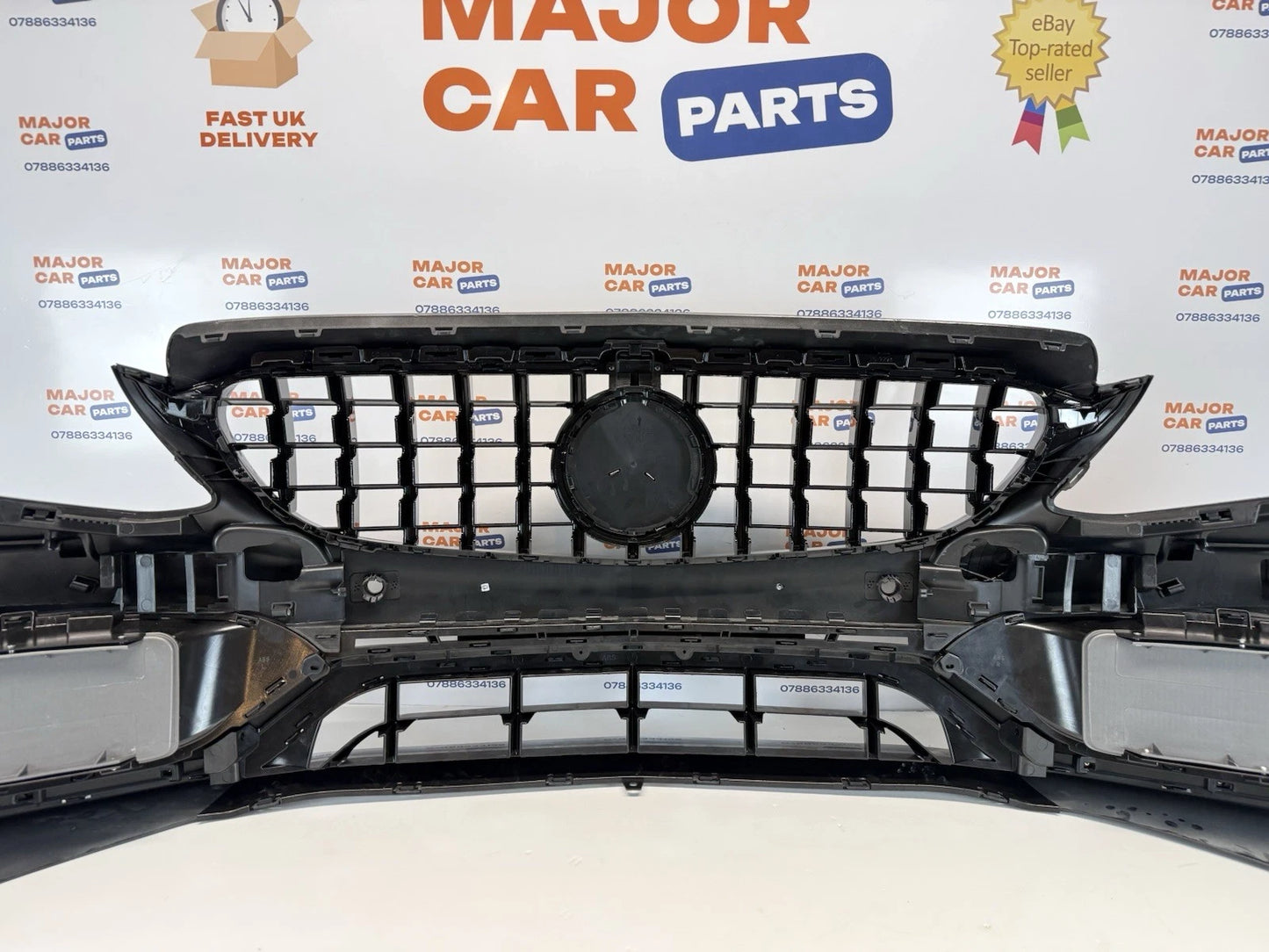 Mercedes-Benz C-Class W205 2019-2021 Front Bumper with GT Grille / C63 Look Grey