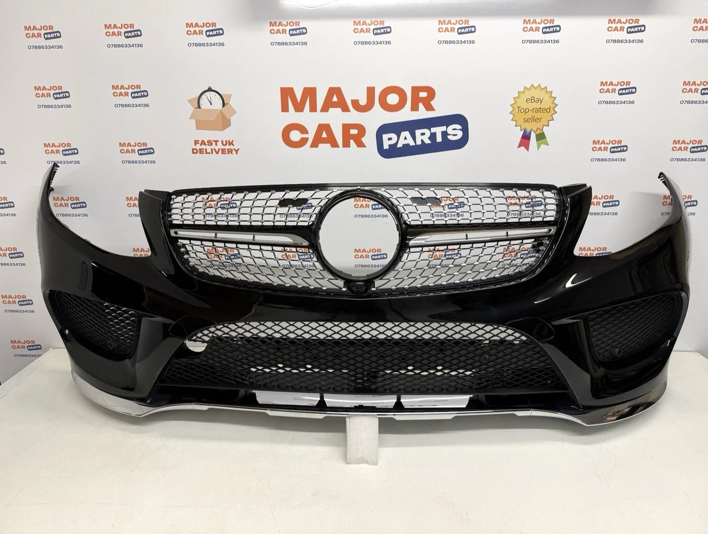 Mercedes-Benz GLE W166 2015-2018 Front Bumper with Grilles / AMG