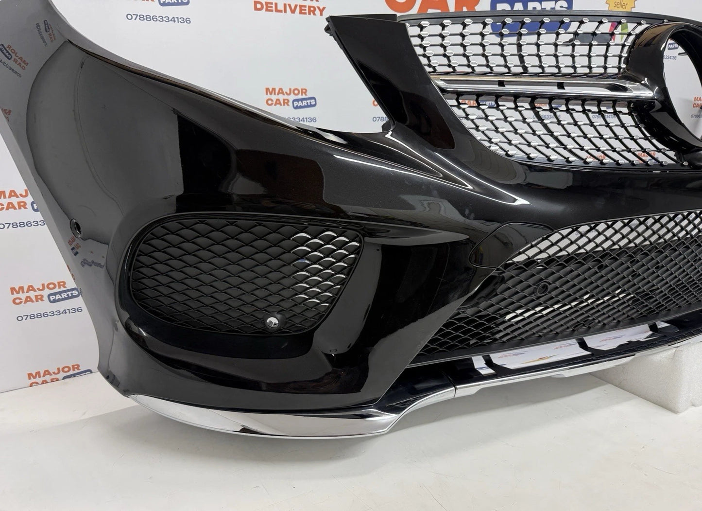 Mercedes-Benz GLE W166 2015-2018 Front Bumper with Grilles / AMG