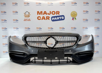 Mercedes-Benz C-Class W205 2019-2021 Front Bumper & Grille / C63 Look