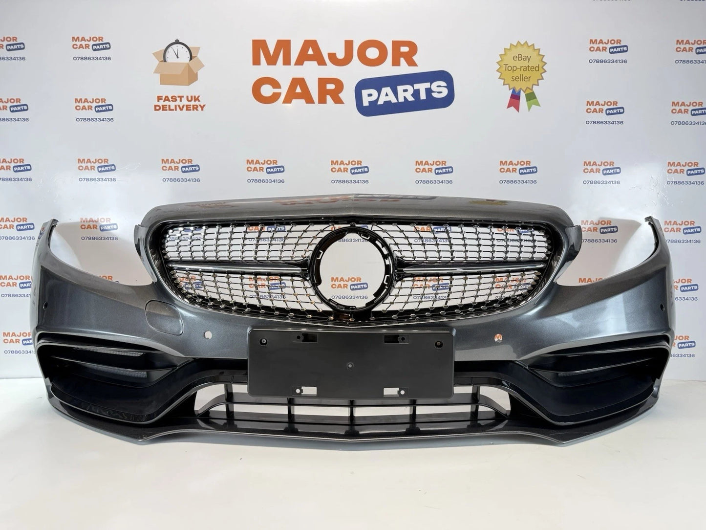 Mercedes-Benz C-Class W205 2019-2021 Front Bumper & Grille / C63 Look