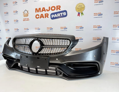 Mercedes-Benz C-Class W205 2019-2021 Front Bumper & Grille / C63 Look