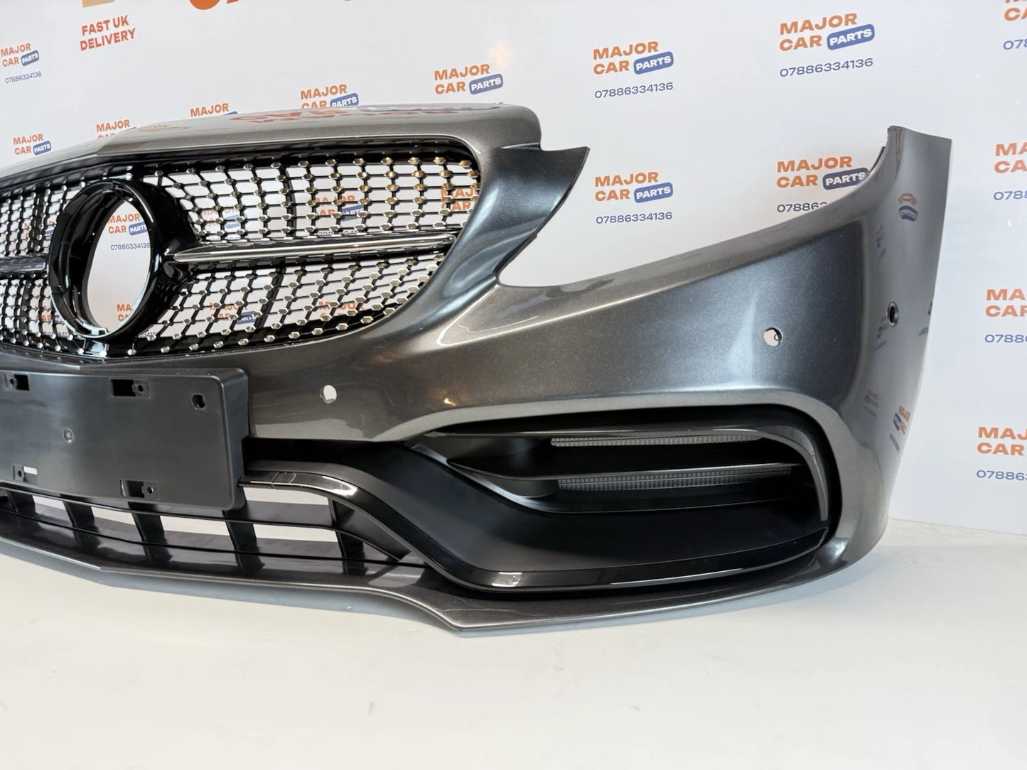 Mercedes-Benz C-Class W205 2019-2021 Front Bumper & Grille / C63 Look