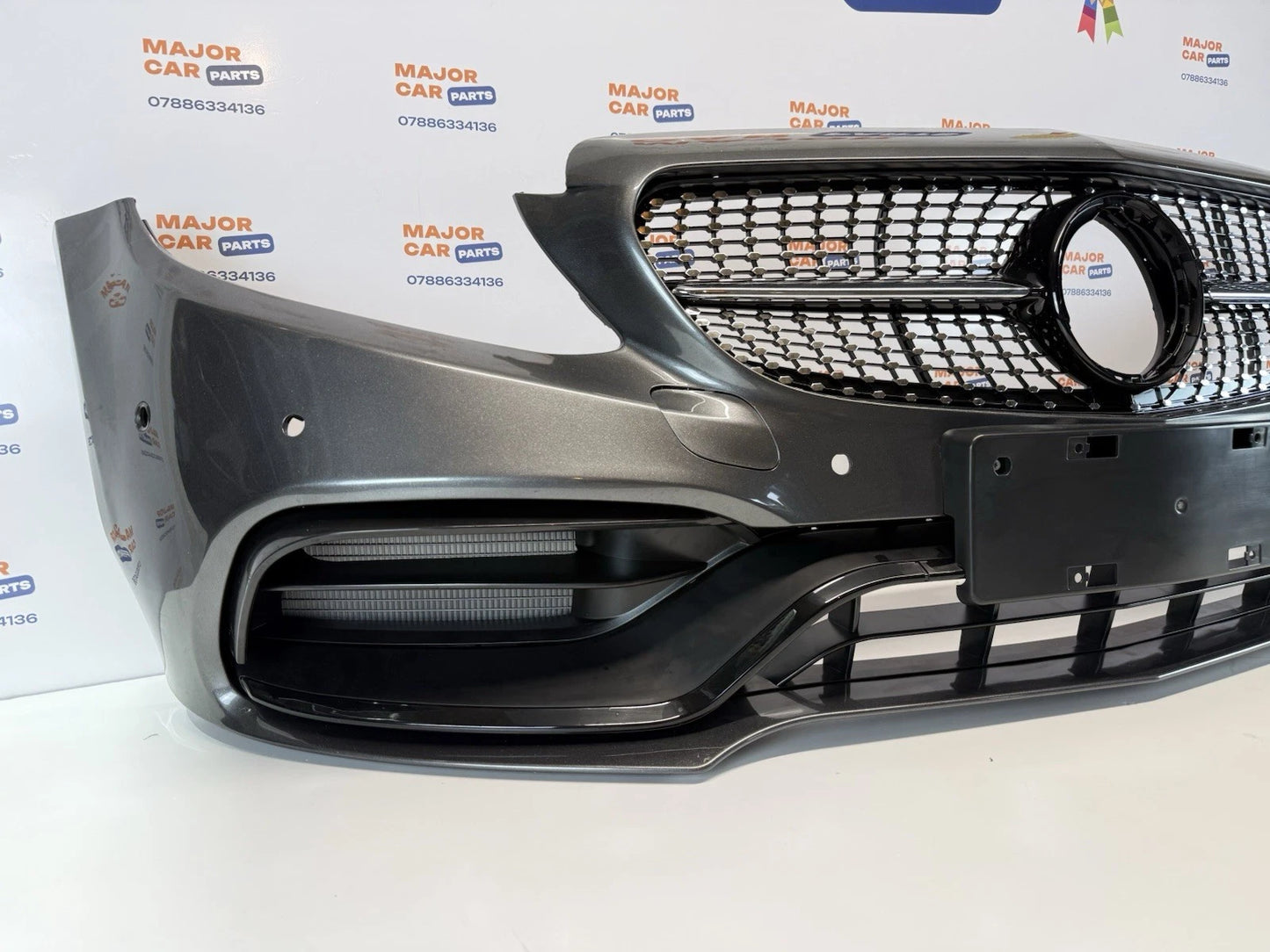 Mercedes-Benz C-Class W205 2019-2021 Front Bumper & Grille / C63 Look