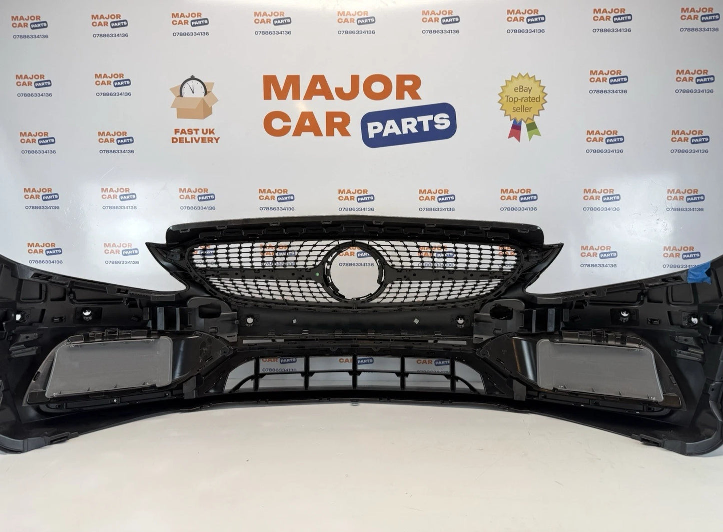 Mercedes-Benz C-Class W205 2019-2021 Front Bumper & Grille / C63 Look