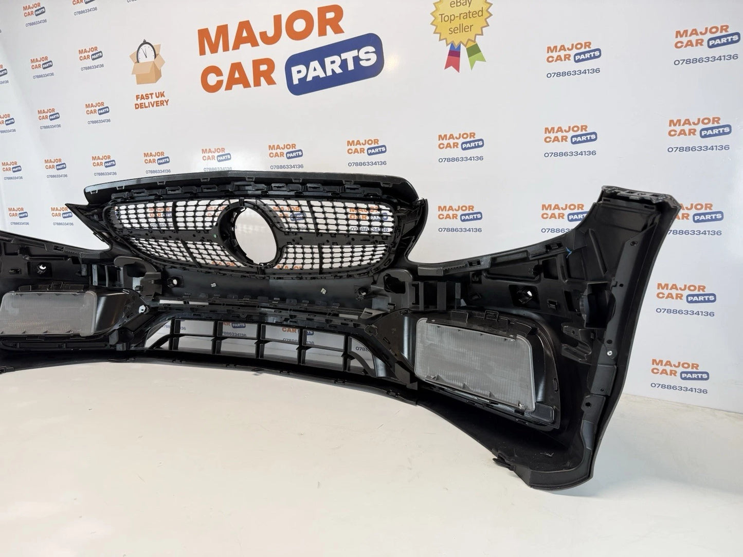 Mercedes-Benz C-Class W205 2019-2021 Front Bumper & Grille / C63 Look