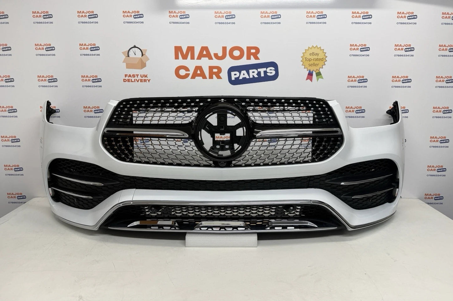 Mercedes-Benz GLE W167 / C167 2019-2023 Front Bumper with Grilles AMG