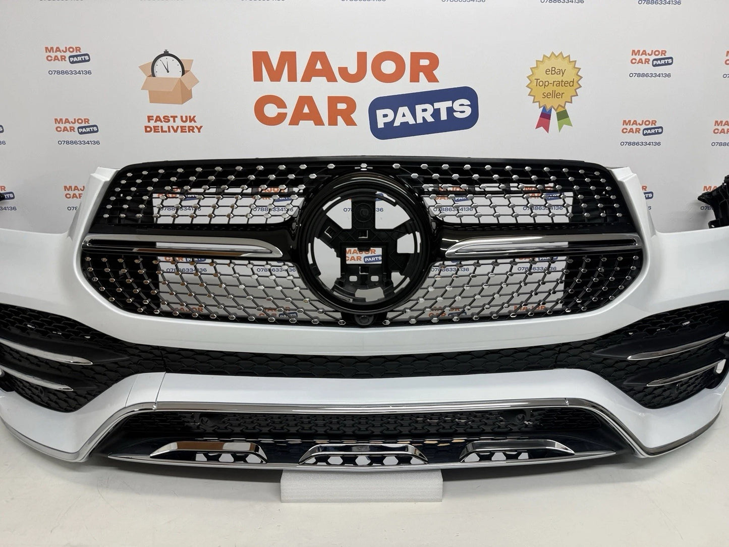 Mercedes-Benz GLE W167 / C167 2019-2023 Front Bumper with Grilles AMG