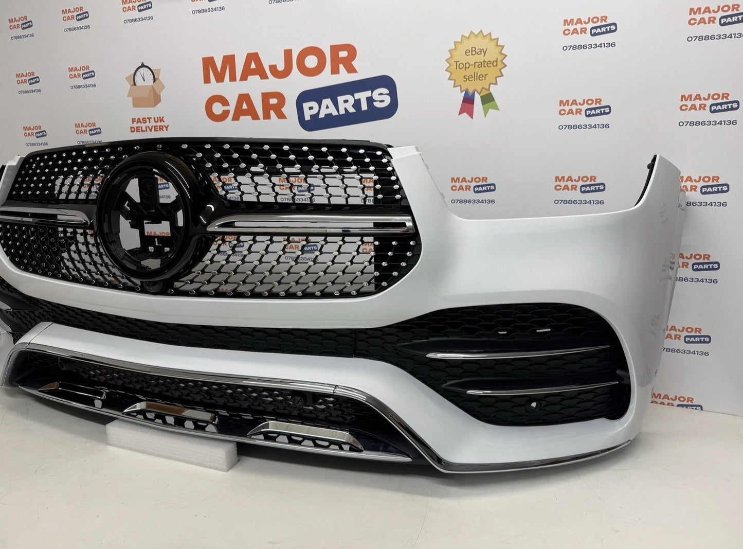 Mercedes-Benz GLE W167 / C167 2019-2023 Front Bumper with Grilles AMG