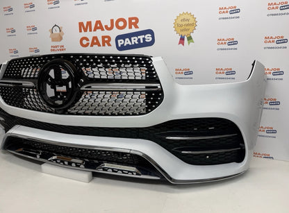 Mercedes-Benz GLE W167 / C167 2019-2023 Front Bumper with Grilles AMG