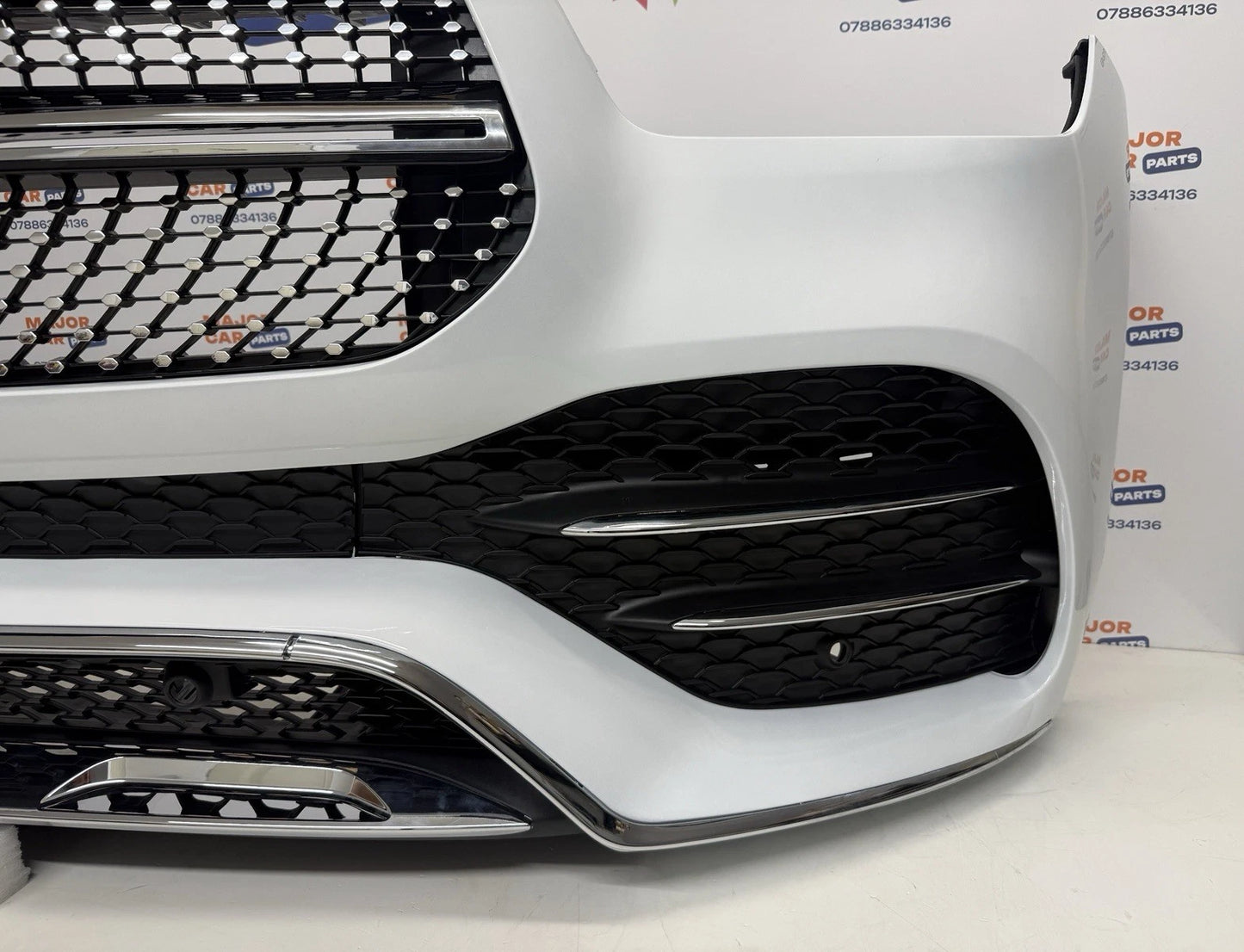 Mercedes-Benz GLE W167 / C167 2019-2023 Front Bumper with Grilles AMG
