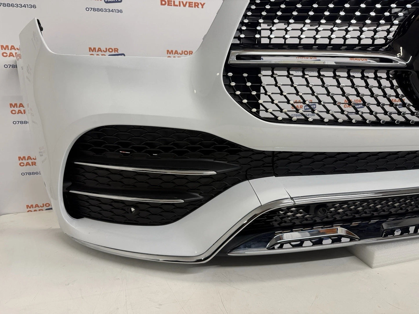 Mercedes-Benz GLE W167 / C167 2019-2023 Front Bumper with Grilles AMG
