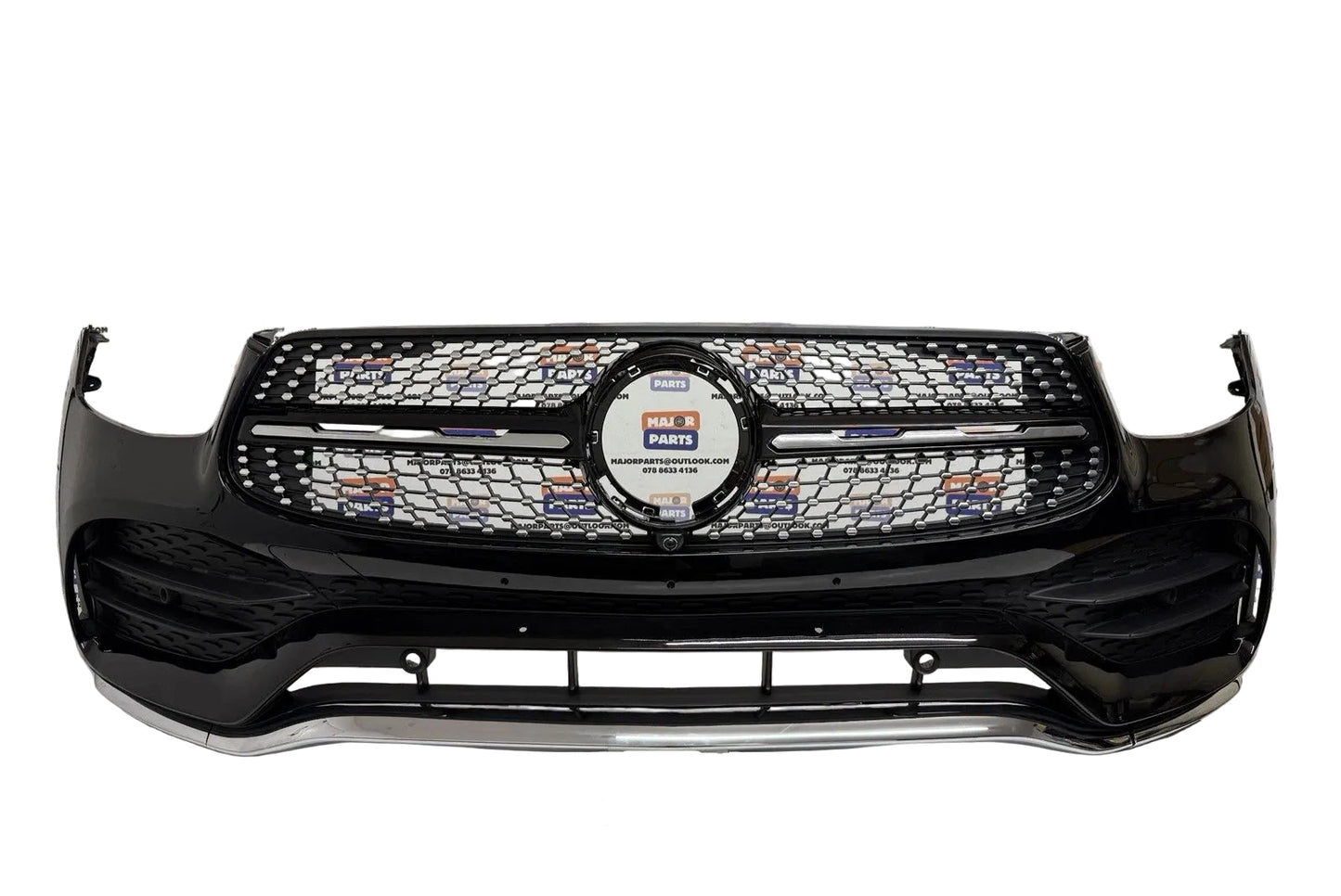 Mercedes-Benz GLC X253 C253 2019-2022 Front Bumper with Grilles / AMG