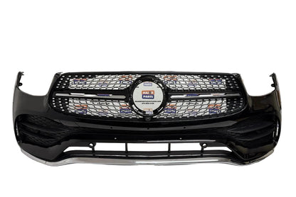 Mercedes-Benz GLC X253 C253 2019-2022 Front Bumper with Grilles / AMG