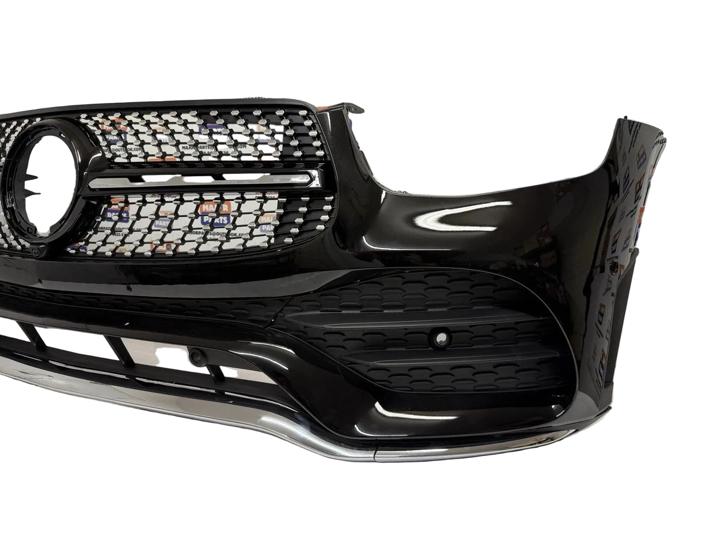 Mercedes-Benz GLC X253 C253 2019-2022 Front Bumper with Grilles / AMG