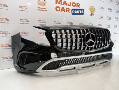 Mercedes-Benz GLA W156 X156 2017-2020 Front Bumper with Grilles / Complete