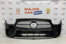 Mercedes-Benz E Class W213 AMG 2021-2024 Front Bumper with Grilles Black / A2138857404
