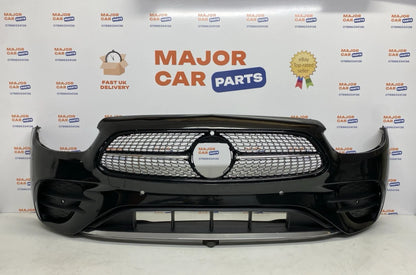 Mercedes-Benz E Class W213 AMG 2021-2024 Front Bumper with Grilles Black / A2138857404