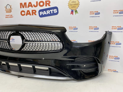 Mercedes-Benz E Class W213 AMG 2021-2024 Front Bumper with Grilles Black / A2138857404