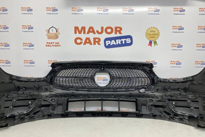 Mercedes-Benz E Class W213 AMG 2021-2024 Front Bumper with Grilles Black / A2138857404