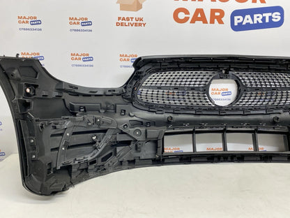 Mercedes-Benz E Class W213 AMG 2021-2024 Front Bumper with Grilles Black / A2138857404