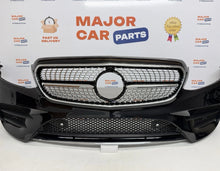 Mercedes-Benz E Class W213 2016-2020 Front Bumper with Grilles / AMG Line Black
