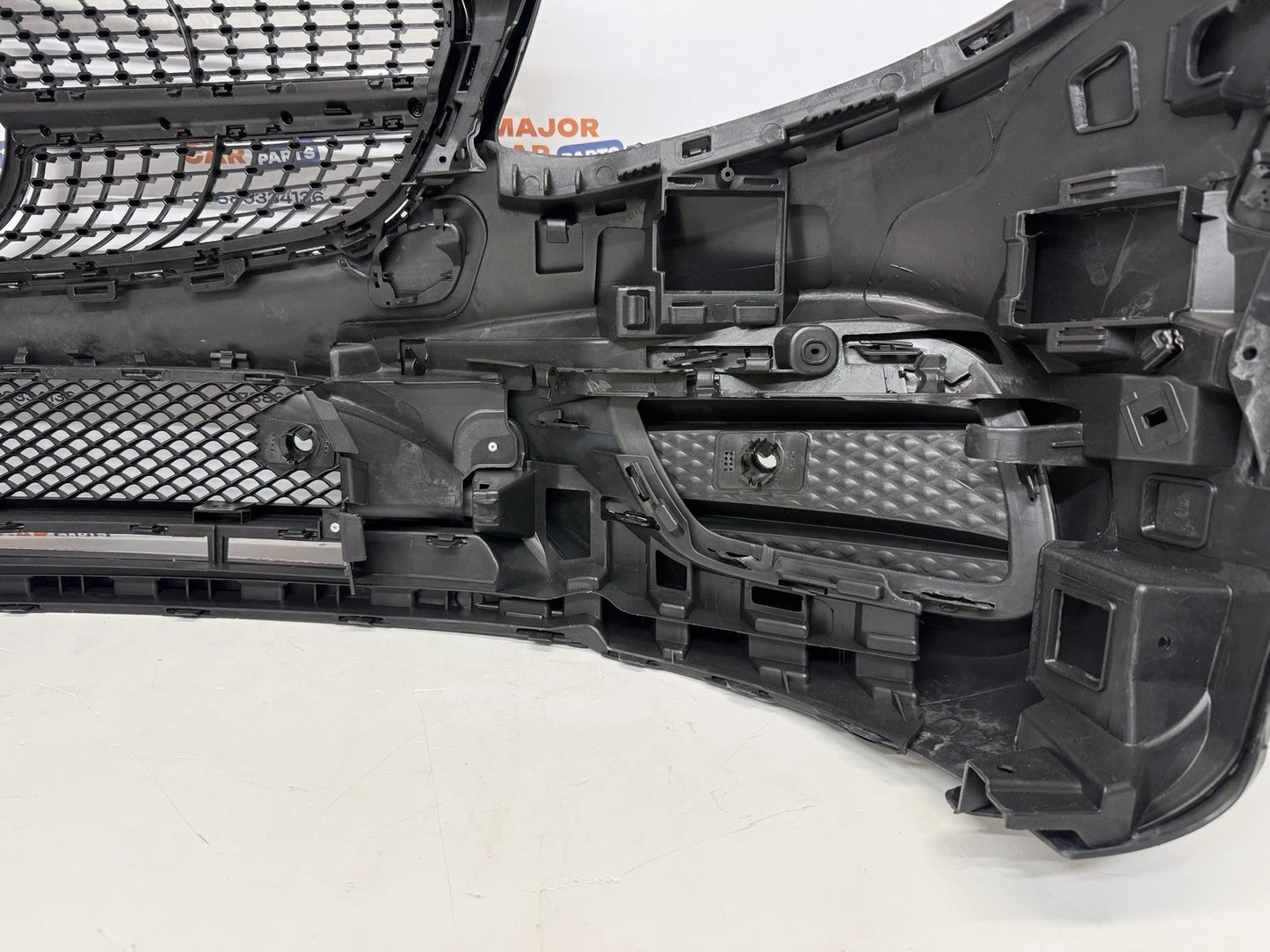 Mercedes-Benz E Class W213 2016-2020 Front Bumper with Grilles / AMG Line Black