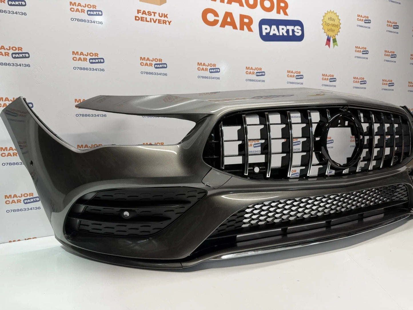 Mercedes-Benz CLA C118 2019-2023 Front Bumper With Grilles / AMG Line / GT Look