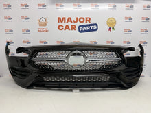 Mercedes-Benz CLA C118 2019-2023 Front Bumper With Grilles / AMG Line / Black