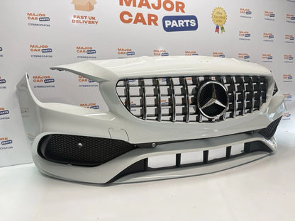 Mercedes-Benz CLA C117 2017-2018 Front Bumper With GT Grille / AMG Line / White