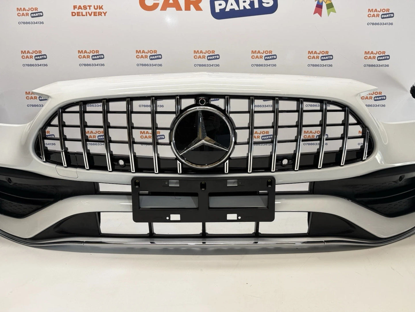 Mercedes-Benz C Class W206 2022-2025 Complete Front Bumper & Grilles / AMG Line