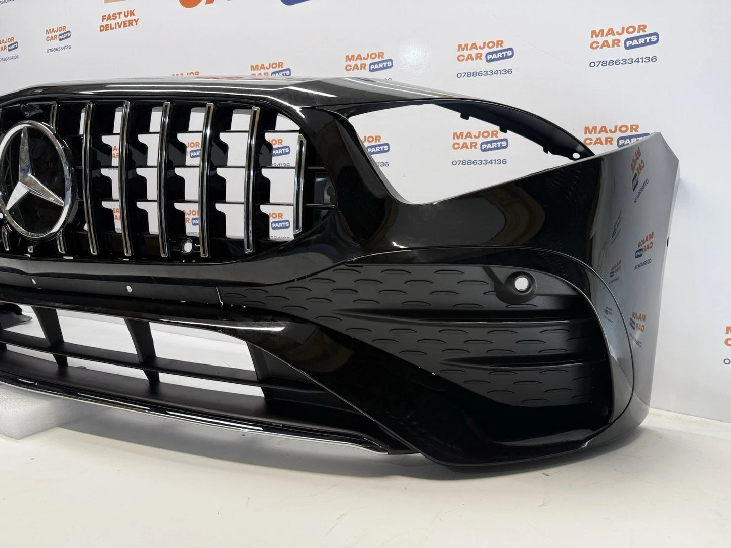 Mercedes-Benz A Class W177 2023 Onwards Complete Front Bumper with Grilles / AMG