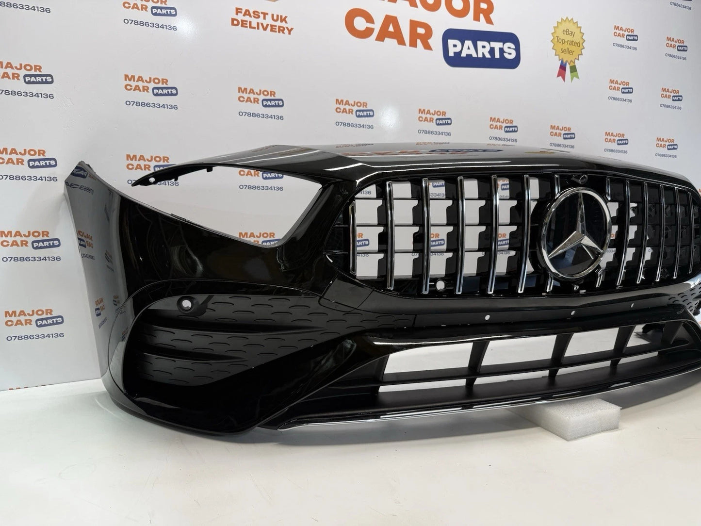 Mercedes-Benz A Class W177 2023 Onwards Complete Front Bumper with Grilles / AMG