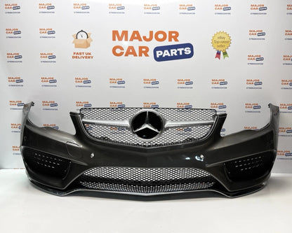 Mercedes E-Class W212 2013-2016 Coupe C207 Front Bumper with Grilles | AMG Style