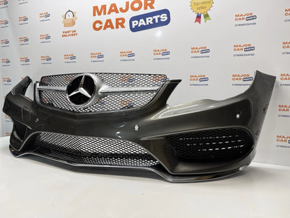Mercedes E-Class W212 2013-2016 Coupe C207 Front Bumper with Grilles | AMG Style