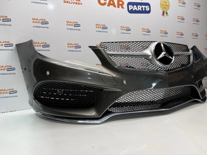 Mercedes E-Class W212 2013-2016 Coupe C207 Front Bumper with Grilles | AMG Style