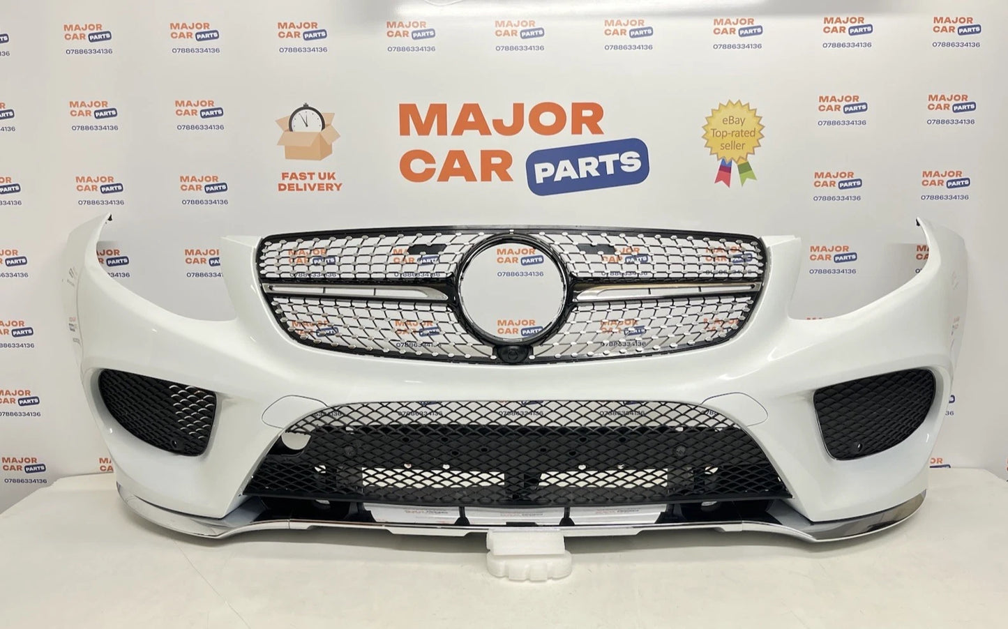 Mercedes-Benz GLE W166 2015-2018 Front Bumper With Grilles / AMG