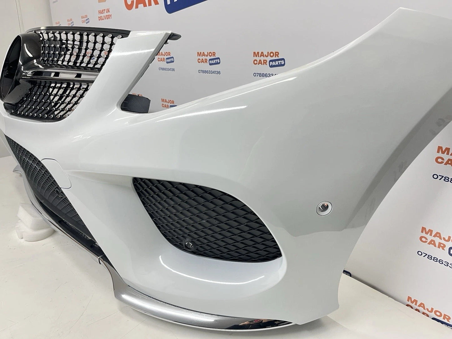 Mercedes-Benz GLE W166 2015-2018 Front Bumper With Grilles / AMG
