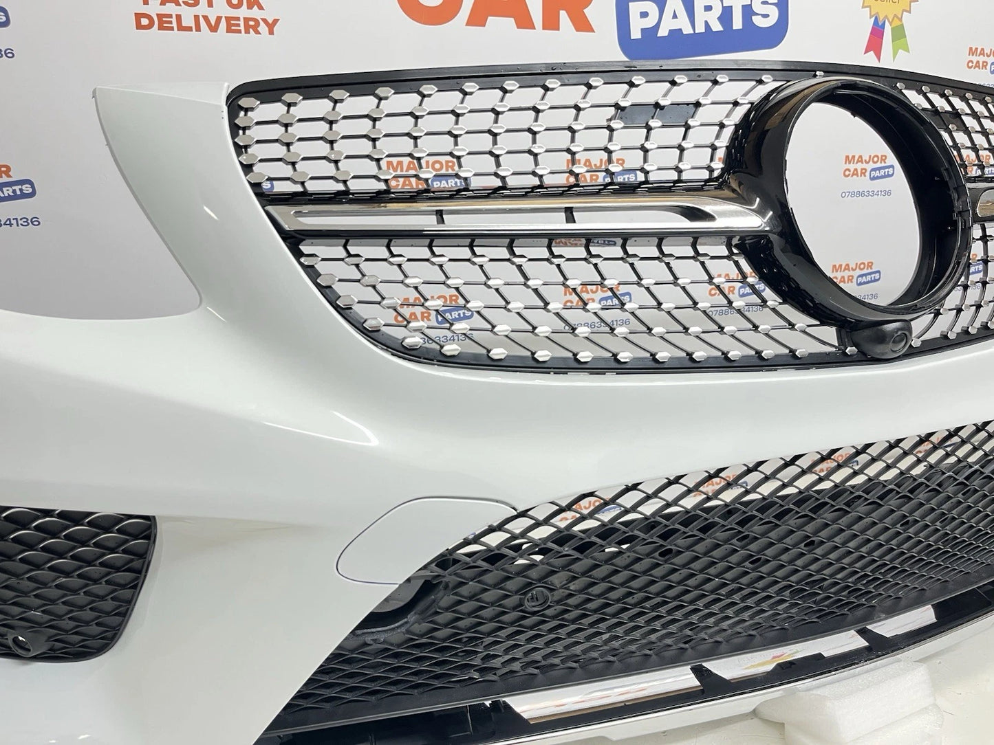 Mercedes-Benz GLE W166 2015-2018 Front Bumper With Grilles / AMG