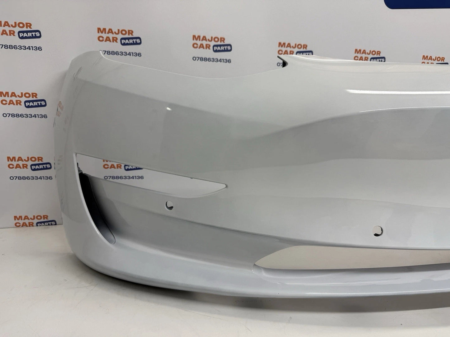 Tesla Model 3 2017-2023 Front Bumper With PDC In White