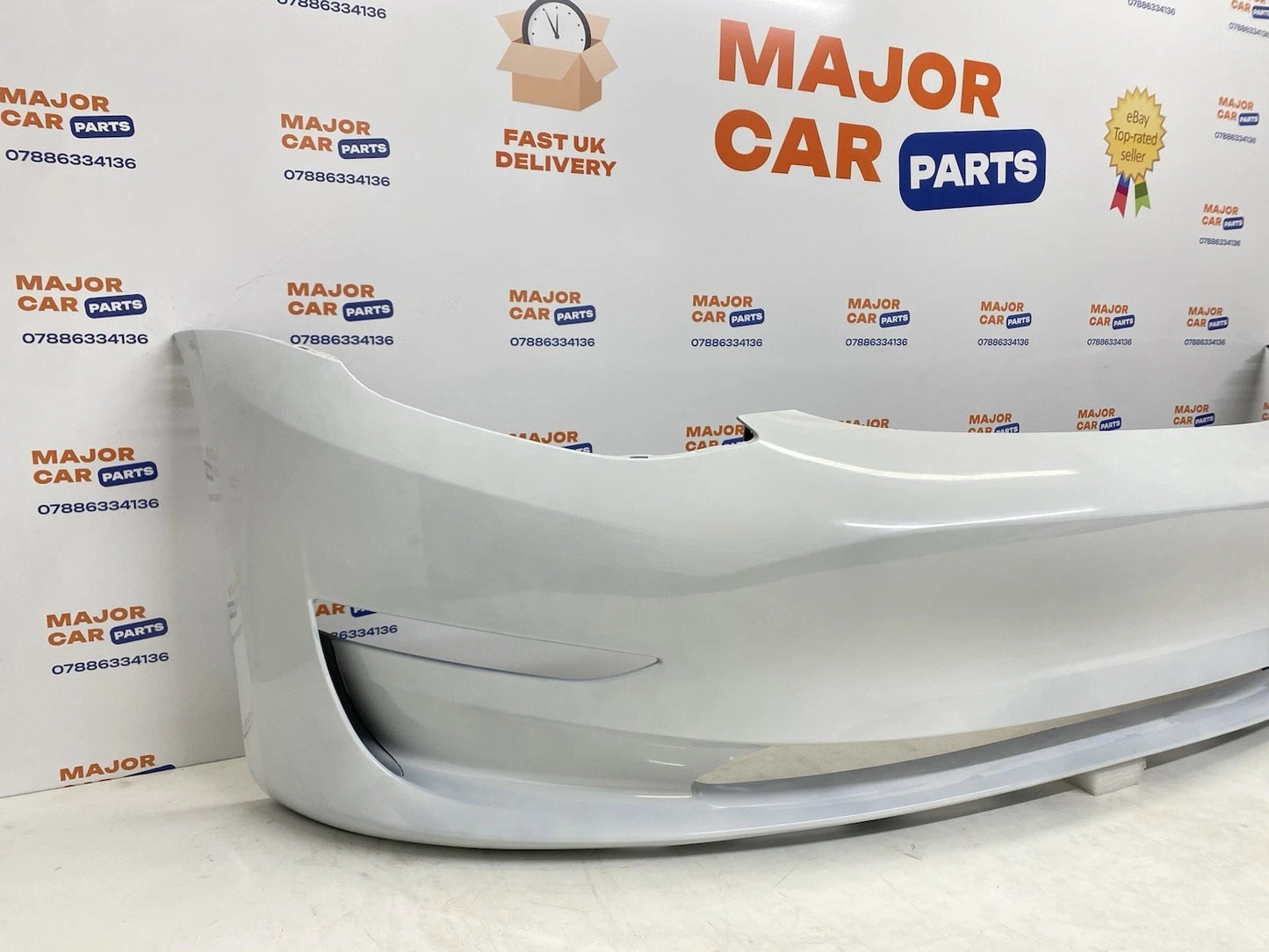 Tesla Model 3 2017-2023 Front Bumper W/O PDC In White / 519965-SC-C