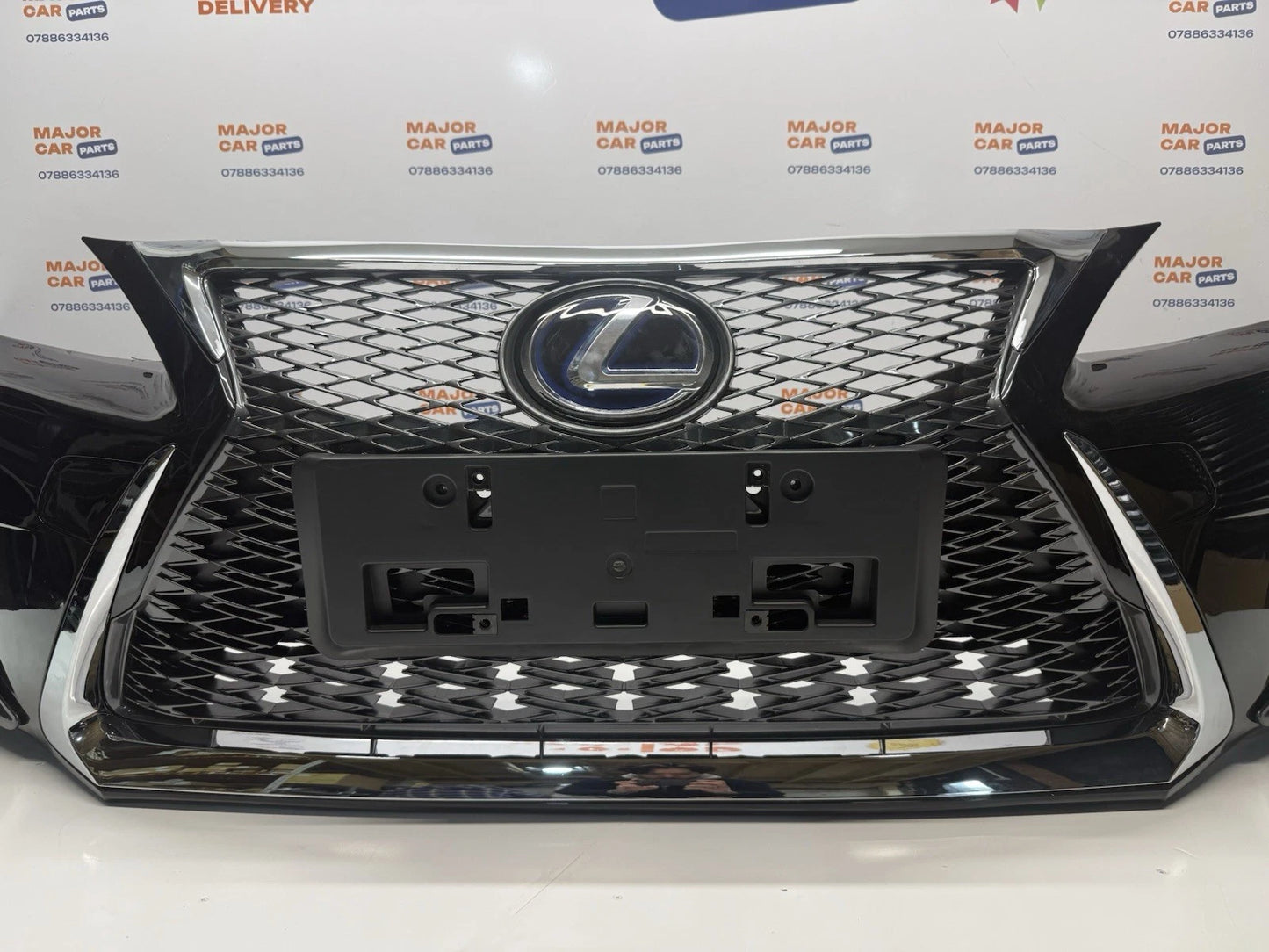 Lexus CT 200h 2014-2020 F Sport Front Bumper With Grilles / Black