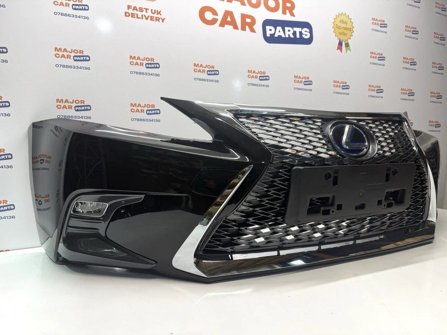 Lexus CT 200h 2014-2020 F Sport Front Bumper With Grilles / Black